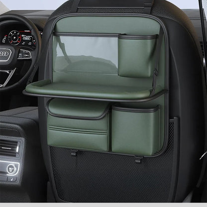 Car Back-Seat Foldable Organizer with Tray Table - Opulenza