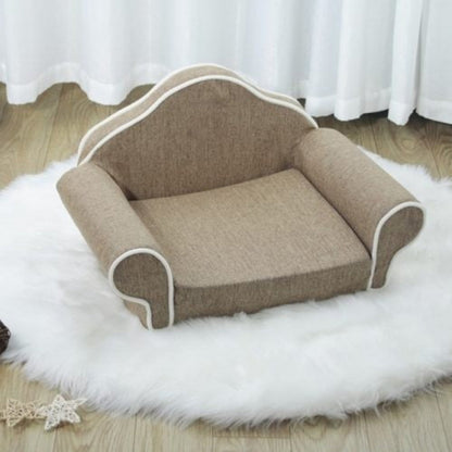 Cat Sofa Bed – Soft & Cozy Pet Couch Bed for Cats - Opulenza