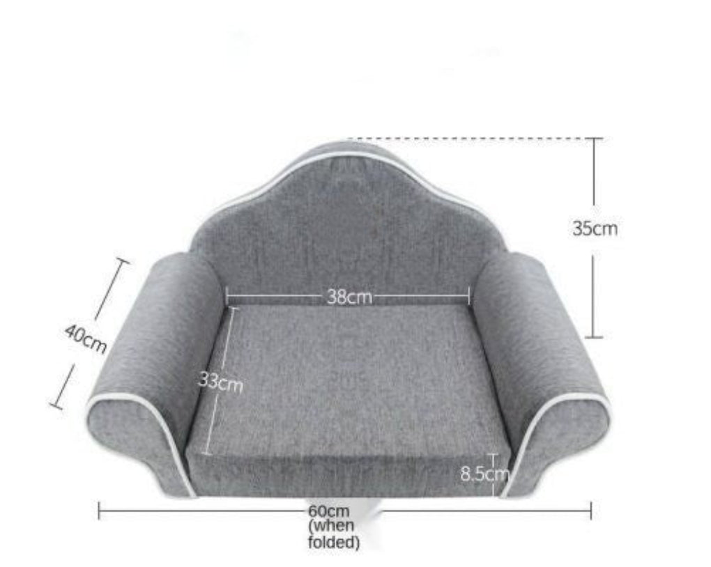 Cat Sofa Bed – Soft & Cozy Pet Couch Bed for Cats - Opulenza