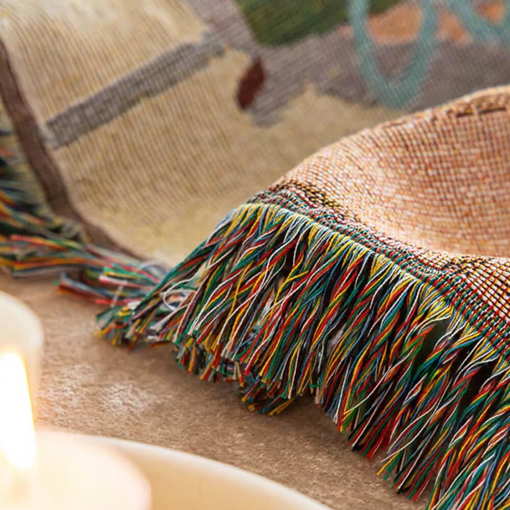 Christmas-Themed Soft Sofa Cover - Opulenza