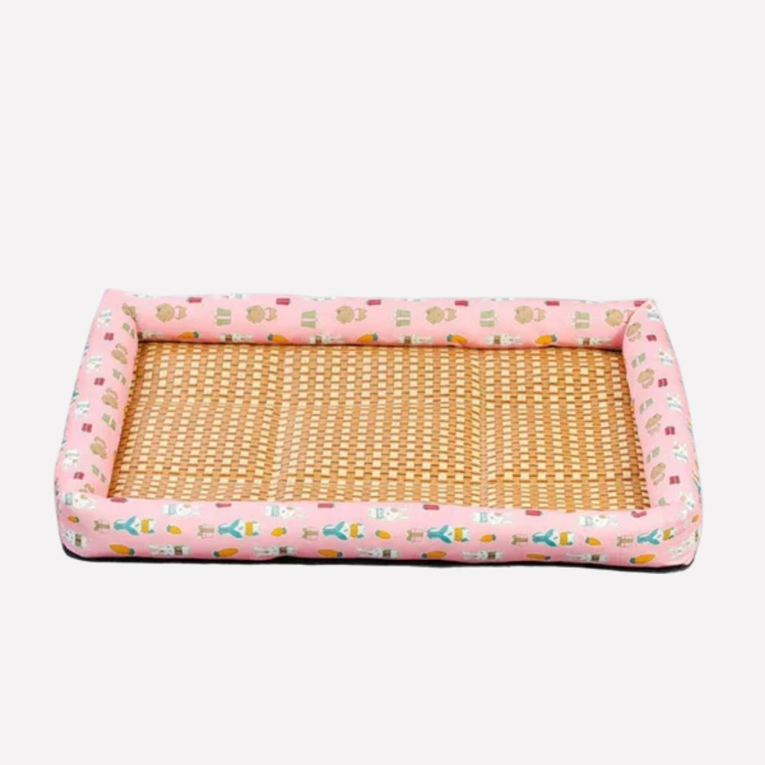 Cooling Pet Bed – Breathable Cooling Summer Bed for Dogs & Cats - Opulenza