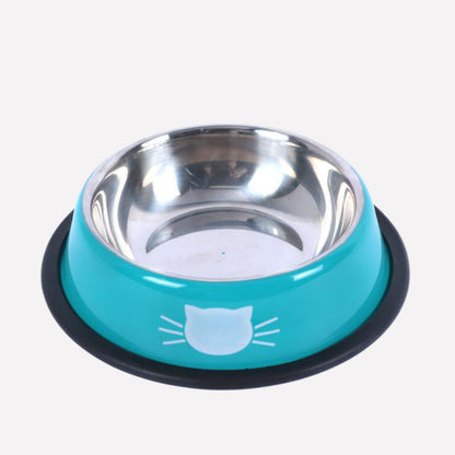 Cute Cat Face Feeding Bowl – Adorable Pet Food Bowl for Cats - Opulenza