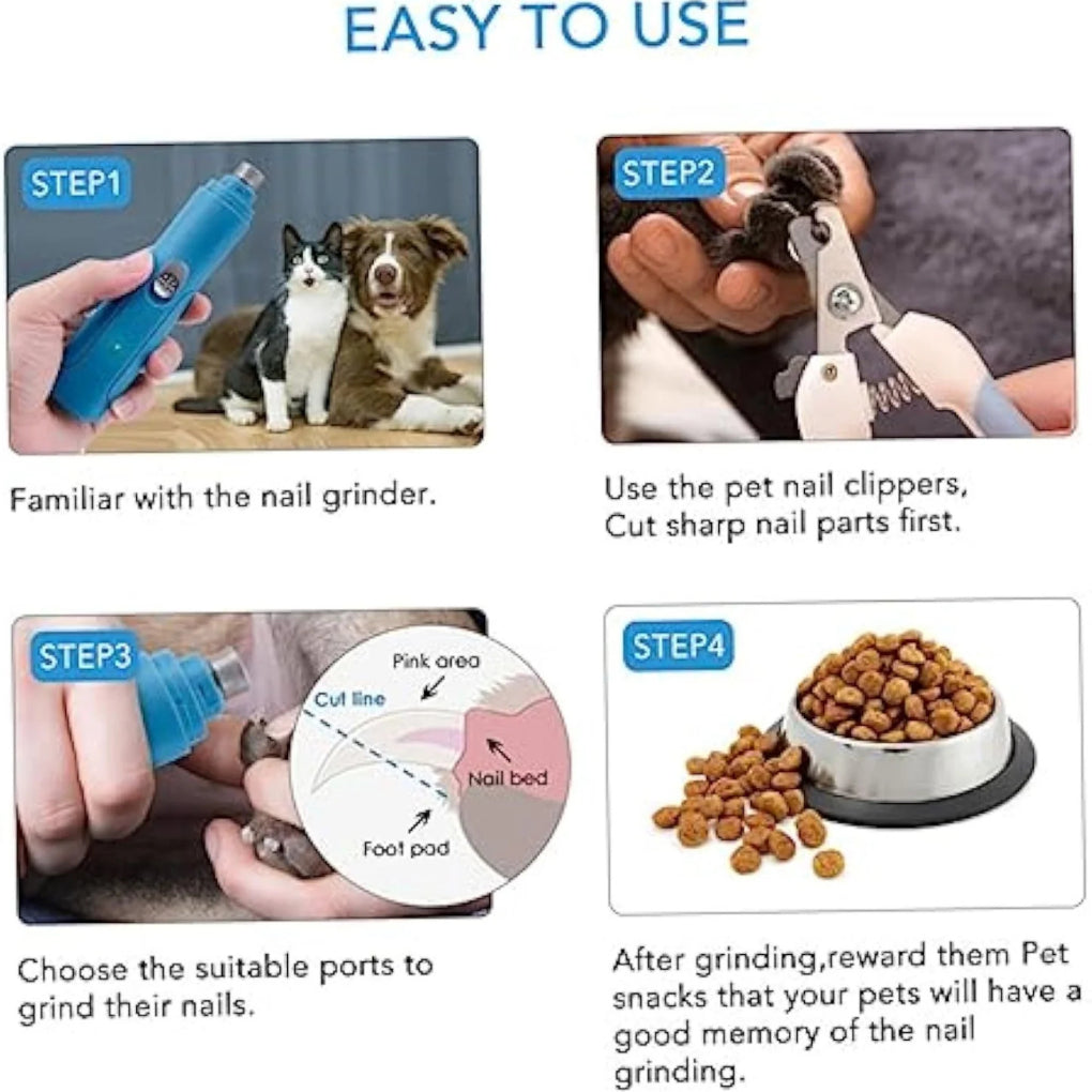 Electric Pet Nail Grinder - Opulenza