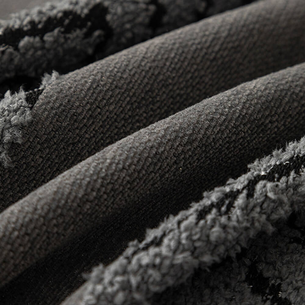 Elegant Herringbone Chenille Throw Cover for Sofas and Couches - Opulenza
