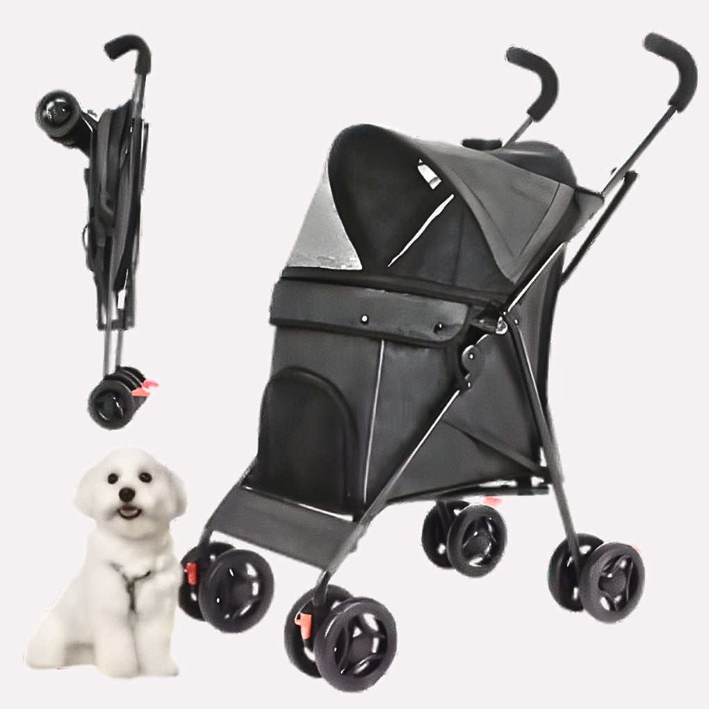 Foldable Dog Stroller Buggy - Opulenza
