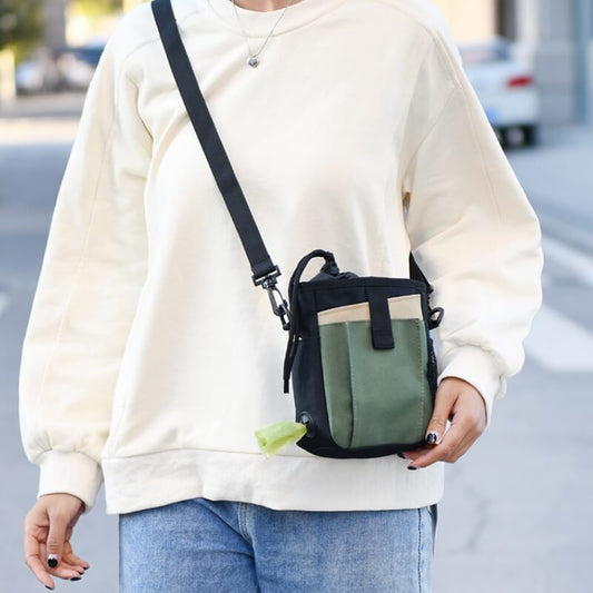 Hands-Free Pet Snack Bag for Walking, Hiking & Training - Opulenza