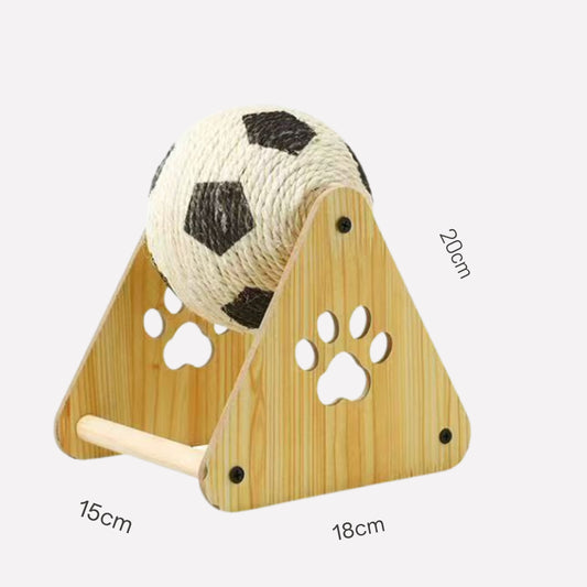 Hemp Rope Cat Scratching Ball - Opulenza