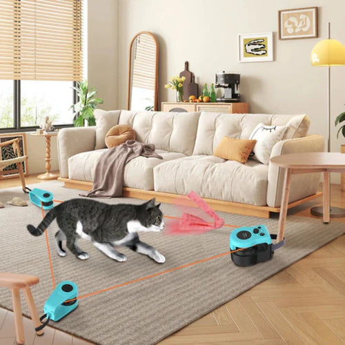 Interactive Cat Toy Motion Based Game for Indoor Cats - Opulenza
