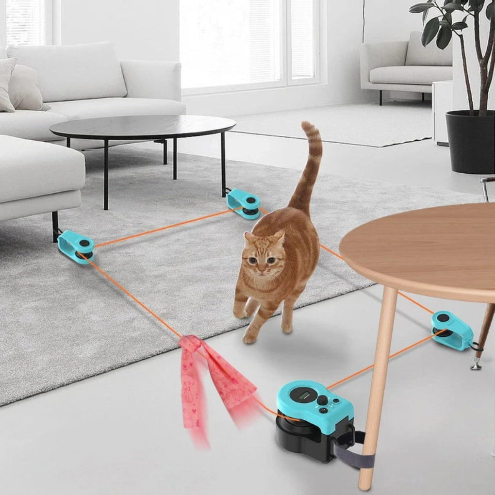 Interactive Cat Toy Motion Based Game for Indoor Cats - Opulenza