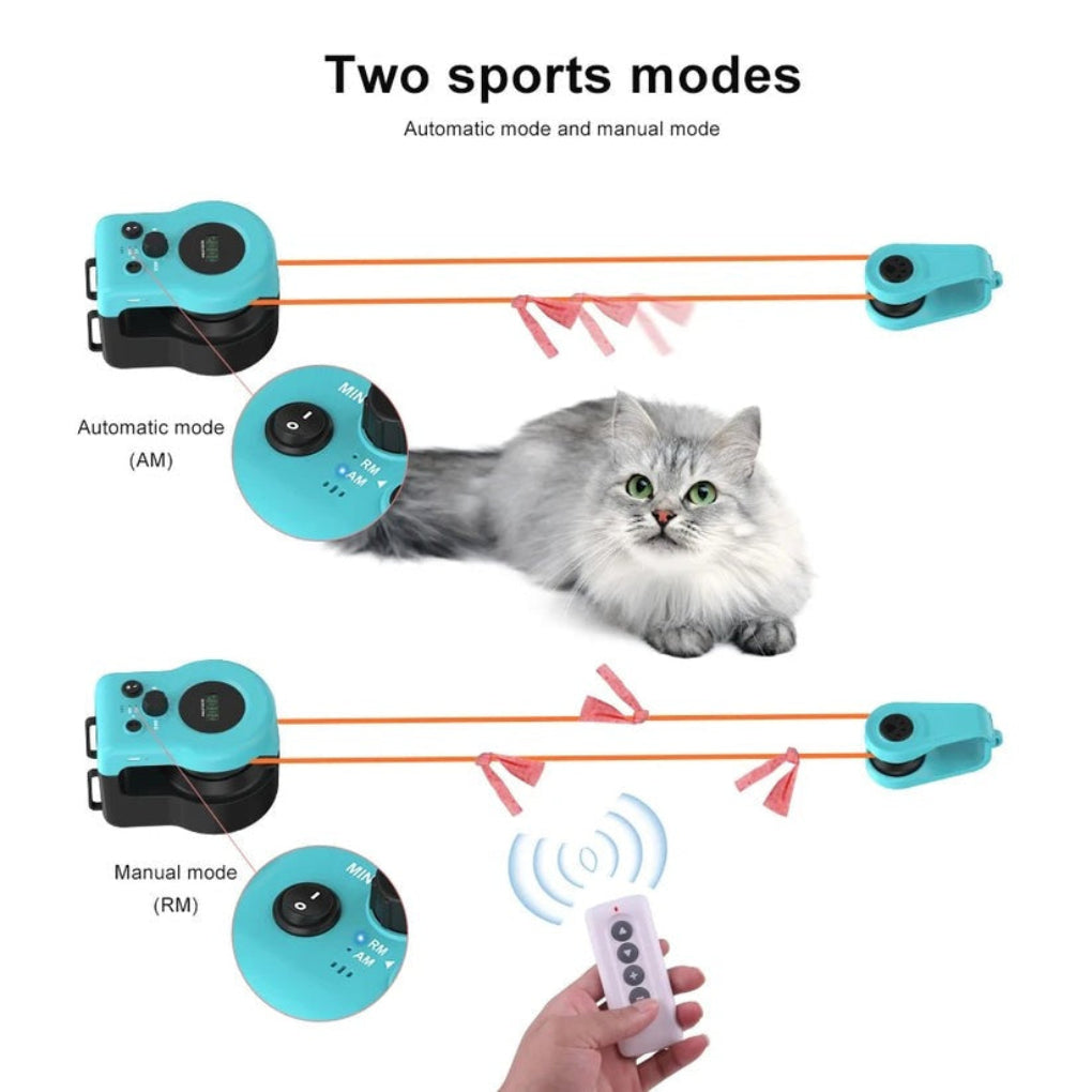 Interactive Cat Toy Motion Based Game for Indoor Cats - Opulenza