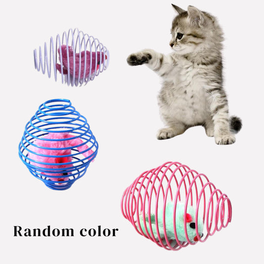 Kitten Spring Toy Balls - Opulenza