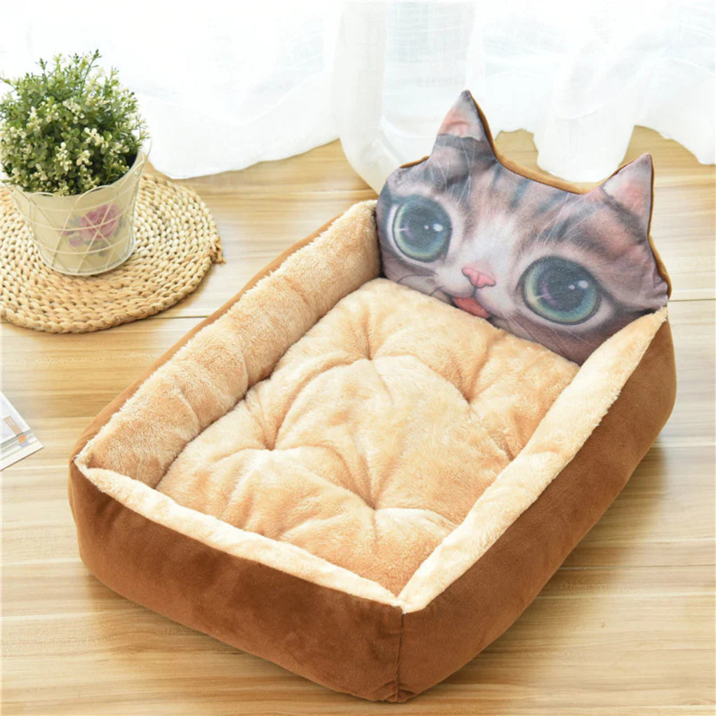 Large Pet Cat Dog Bed - Opulenza