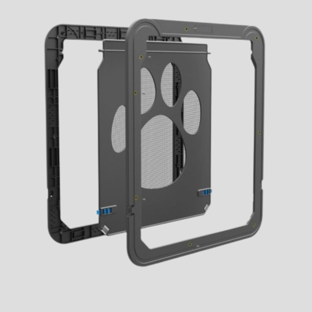 Magnetic Cat Flap Secure Entryway - Opulenza