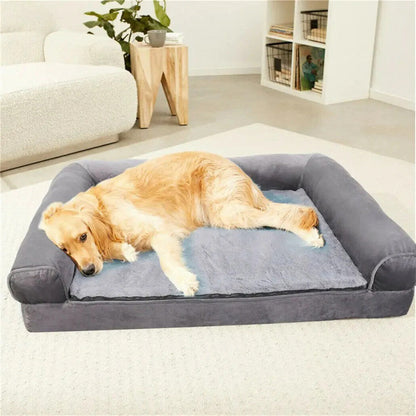 Memory Foam Dog Bed – Orthopedic Supportive Pet Bed for Dogs - Opulenza