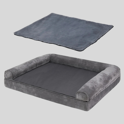 Memory Foam Dog Bed – Orthopedic Supportive Pet Bed for Dogs - Opulenza