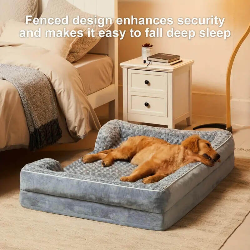 Orthopaedic Dog Bed with Full Surround Support - Opulenza