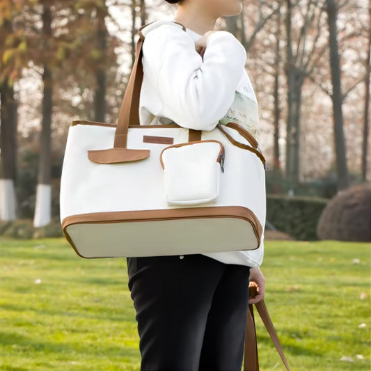 Pet Carrier – Stylish Shoulder Bag for Pets - Opulenza
