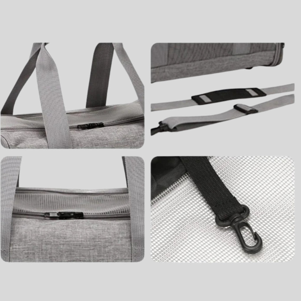 Pet Travel Bag 40×25×23 cm - Opulenza