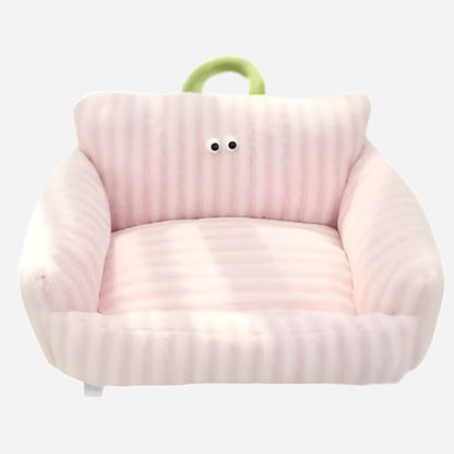 Plush Pet Sofa with Elevated Comfort - Opulenza