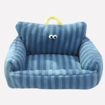 Plush Pet Sofa with Elevated Comfort - Opulenza