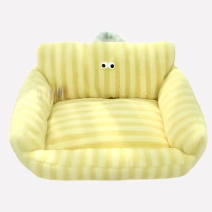 Plush Pet Sofa with Elevated Comfort - Opulenza