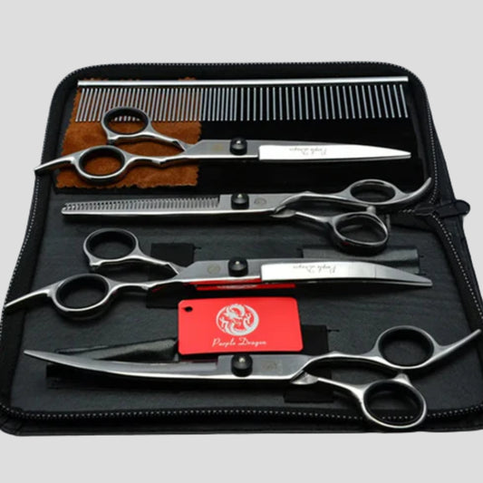 Professional Dog Grooming Scissors Set - Opulenza