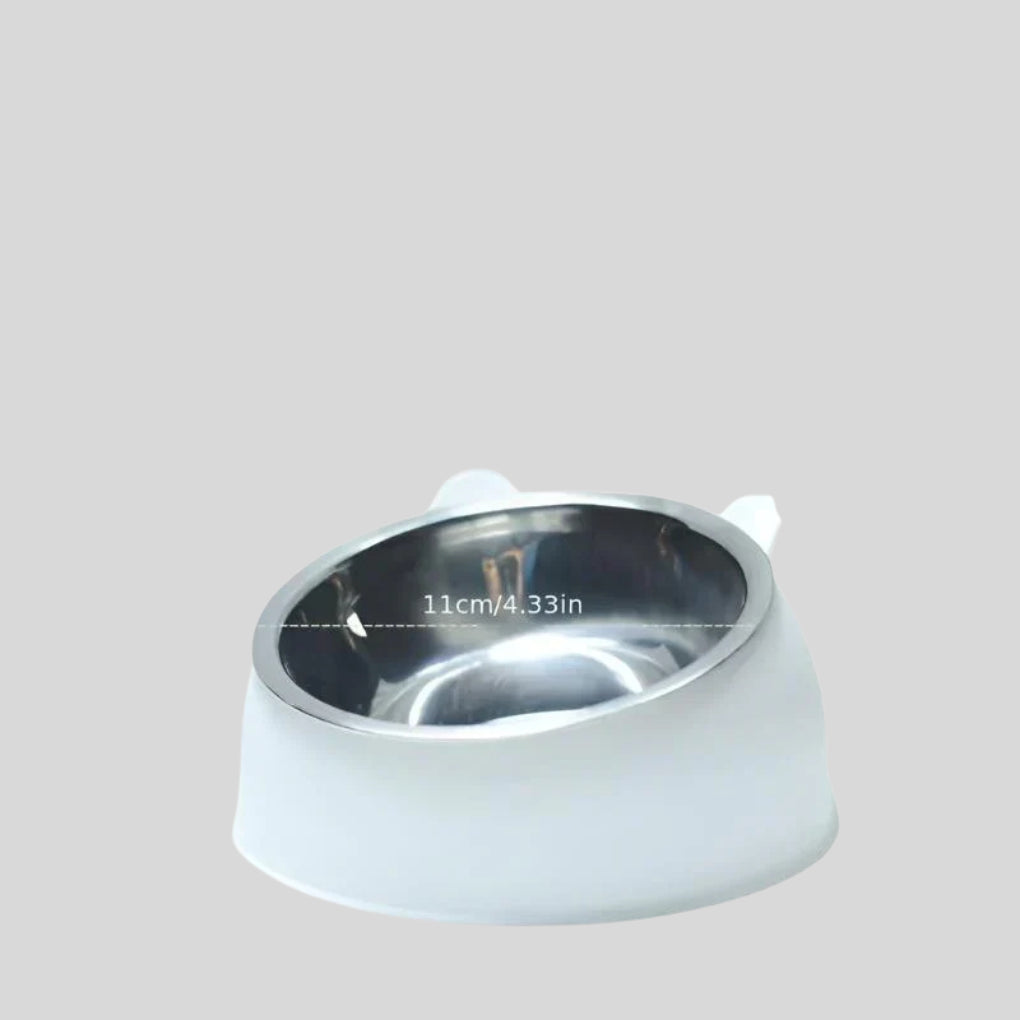 Raised Ergonomic Cat Food Bowl - Opulenza
