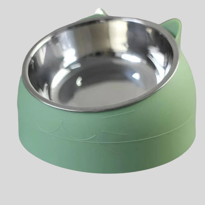 Raised Ergonomic Cat Food Bowl - Opulenza