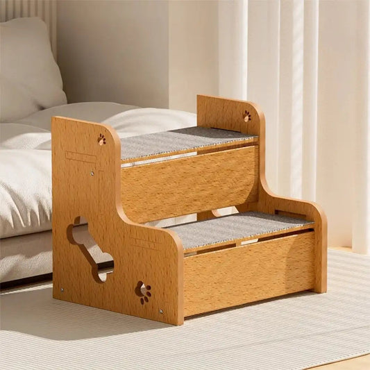 Safe Sturdy Non-Slip Dog Ramp Steps - Opulenza