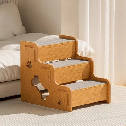 Safe Sturdy Non-Slip Dog Ramp Steps - Opulenza