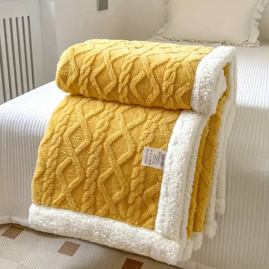 Sherpa Blanket – Ultra Soft & Warm Plush Pet Blanket for Dogs & Cats - Opulenza