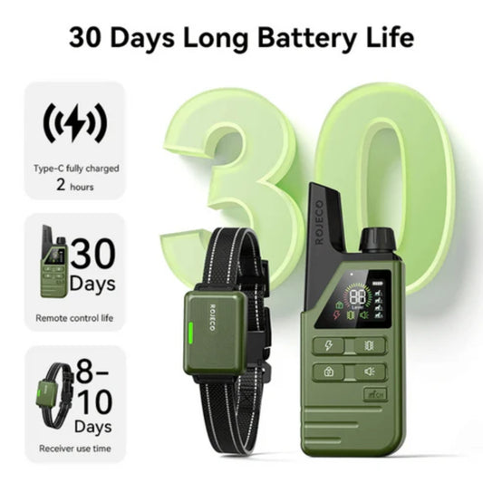 Smart Training Collar & Remote 300 m Range - Opulenza