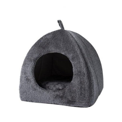 SnuggleHide 2-in-1 Cat Cave – Warmth & Versatility in One Cozy Bed - Opulenza