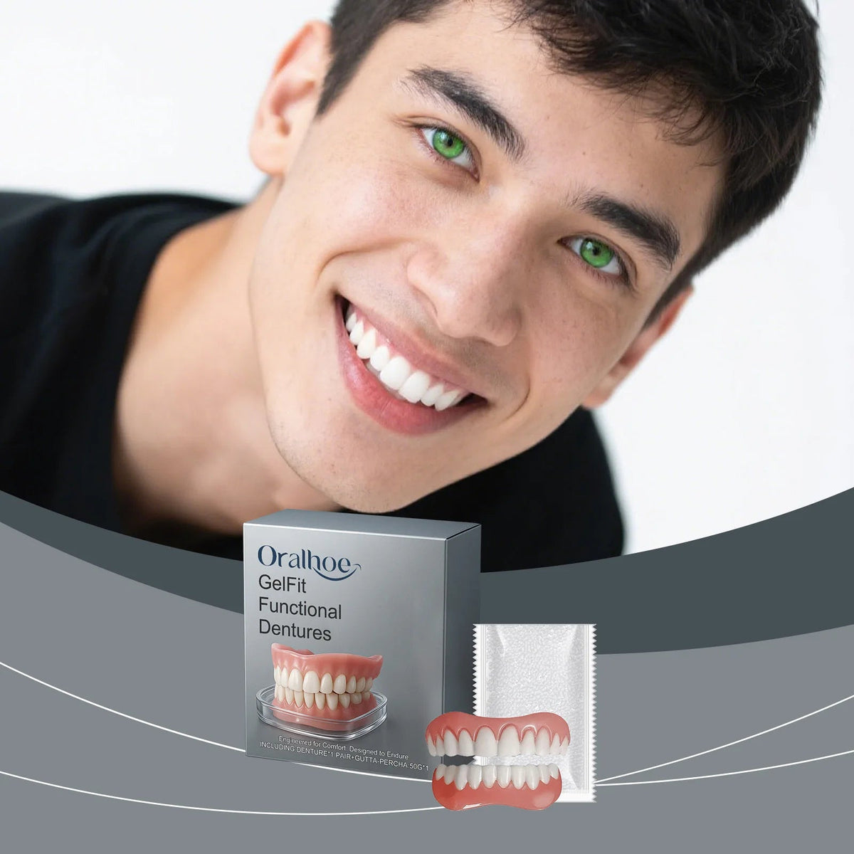 soft silicone temporary dentures – 8