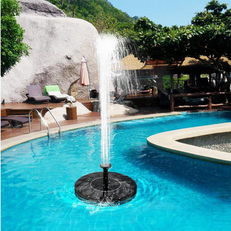 solar fountain pump floating