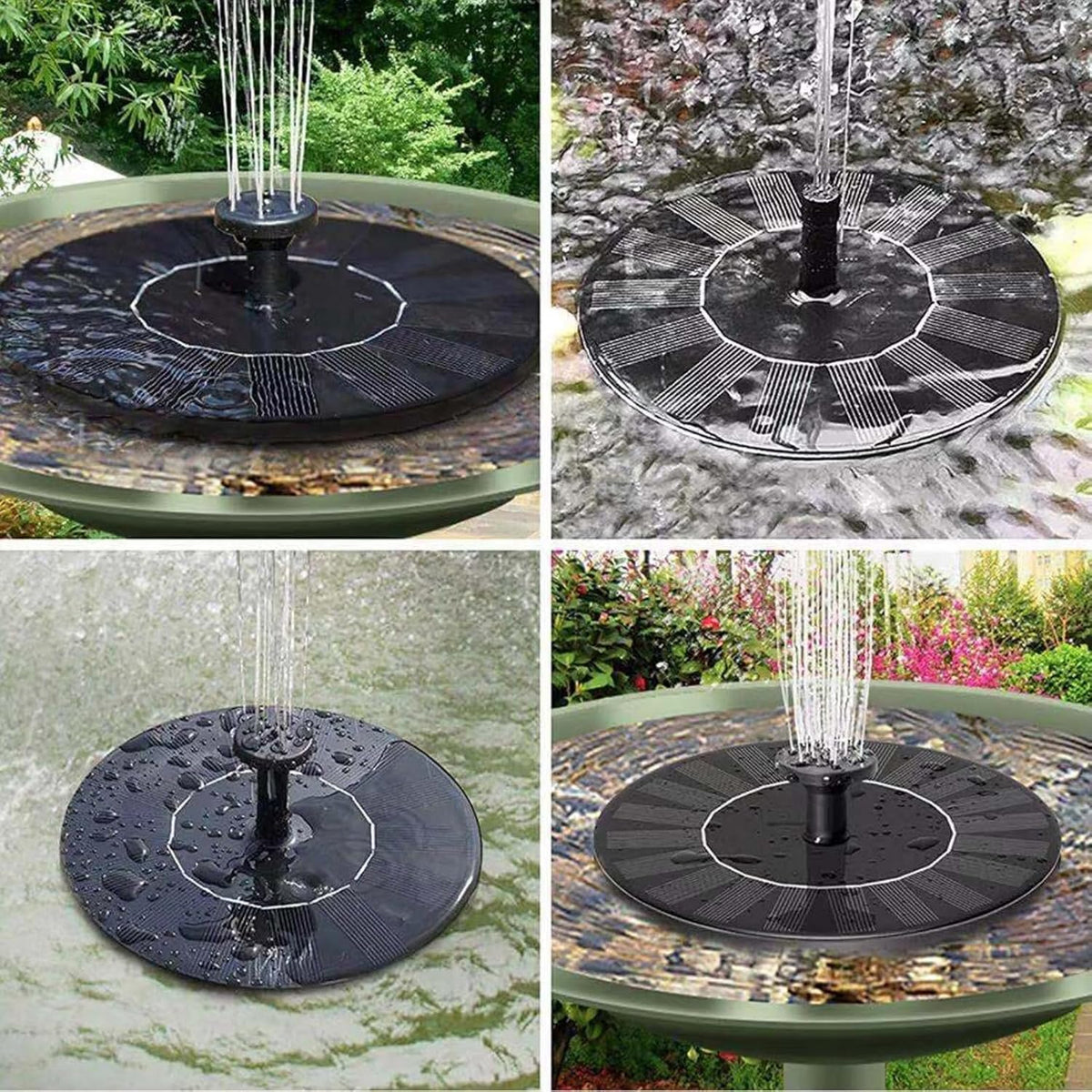 solar fountain pump floating – 3