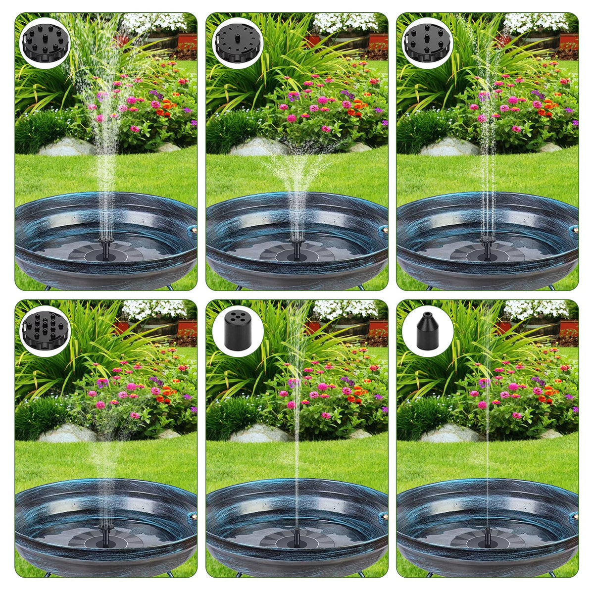 solar fountain pump floating – 5