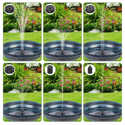 solar fountain pump floating – 5