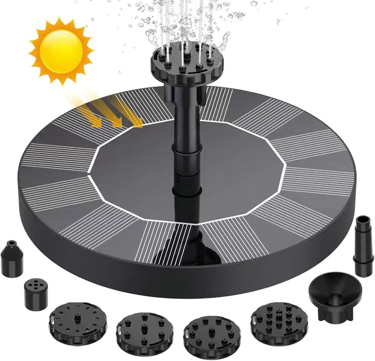 solar fountain pump floating – 6