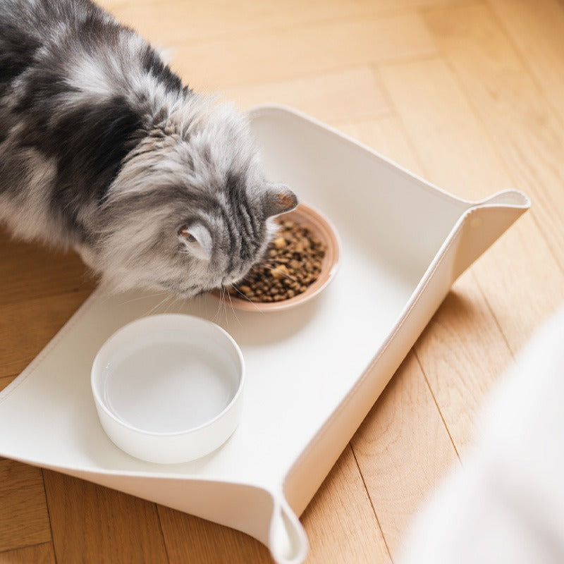Spill-Proof Waterproof Pet Bowl Mat - Opulenza
