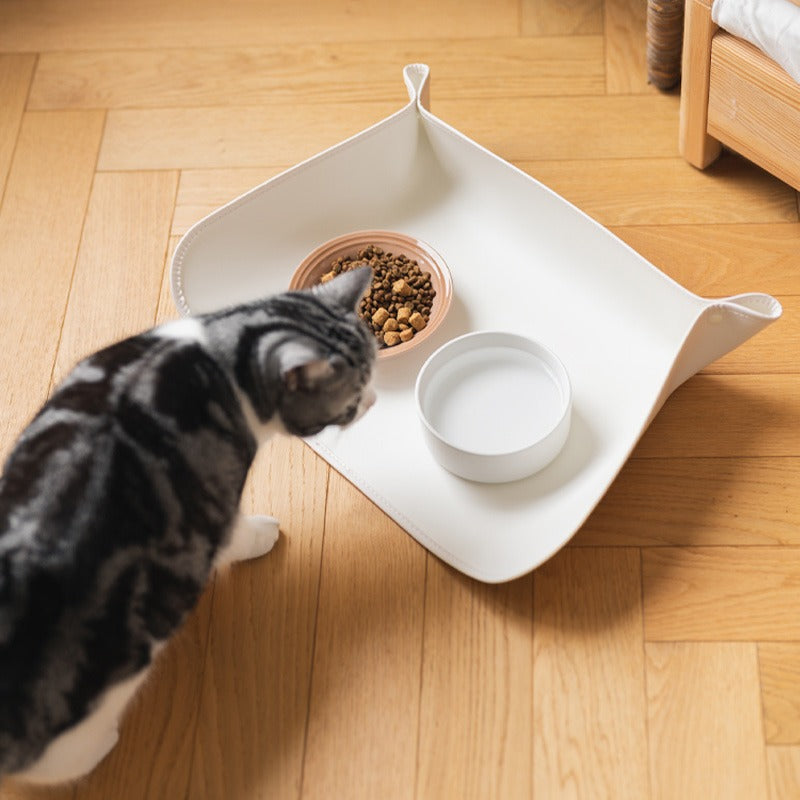 Spill-Proof Waterproof Pet Bowl Mat - Opulenza