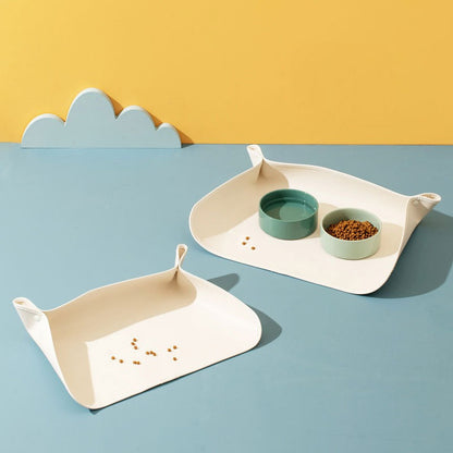 Spill-Proof Waterproof Pet Bowl Mat - Opulenza