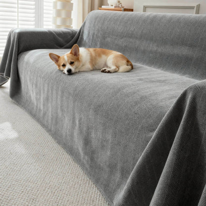 Stylish Geometric Sofa Cover - Opulenza