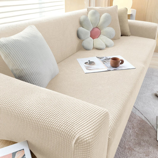 Stylish Stretch Sofa Cover – Elastic Protective Couch Cover for Pets - Opulenza