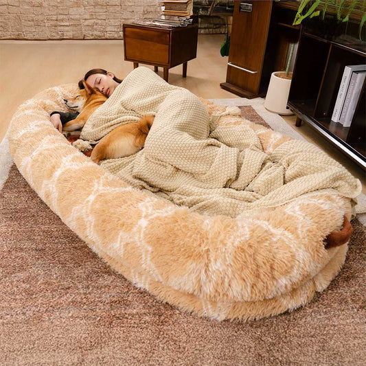 Super Large Donut Human & Dog Bed - Opulenza