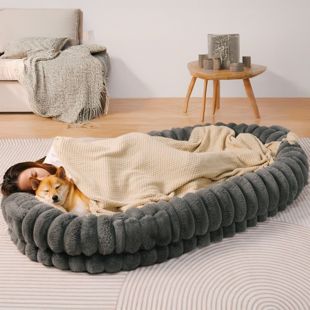Super Large Donut Human & Dog Bed - Opulenza