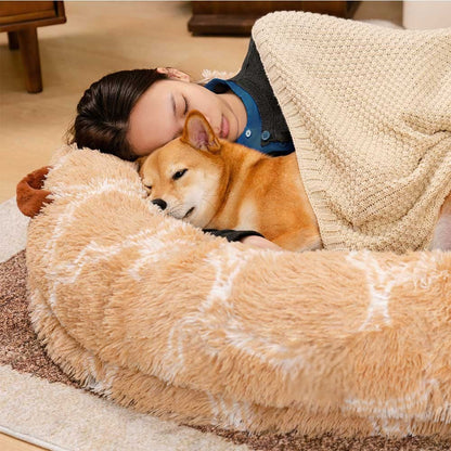 Super Large Donut Human & Dog Bed - Opulenza