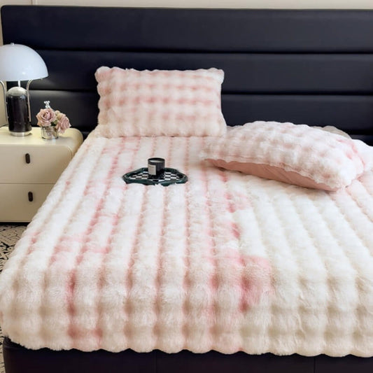 Super Soft Plush Mattress Protector Fitted Sheet - Opulenza