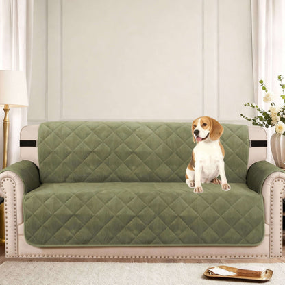Thick Velvet Sofa Cover - Opulenza