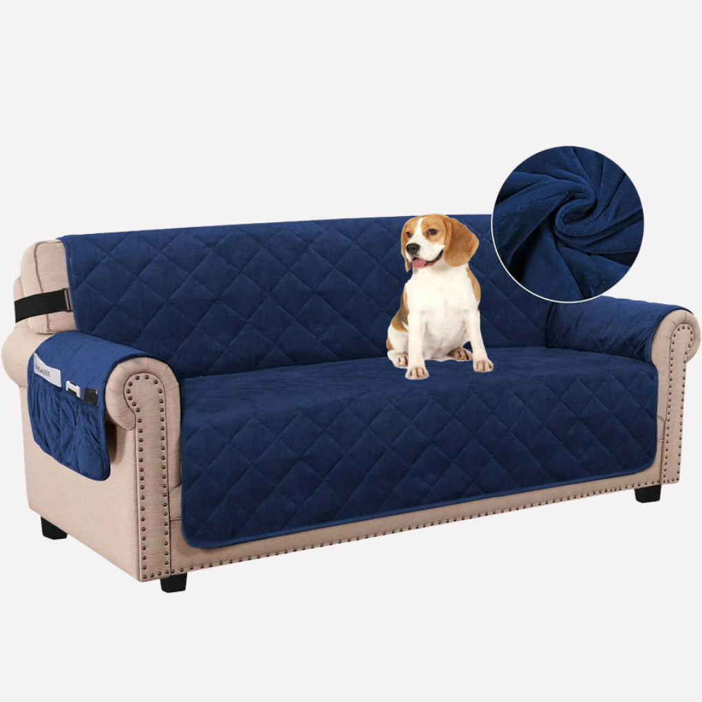 Thick Velvet Sofa Cover - Opulenza